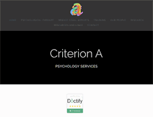 Tablet Screenshot of criteriona.com